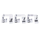 3Pcs Rolled Hem Curling Presser Foot Feet For Sewing Machine Brother Janome