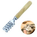 Fish Skin Scraping Fish Scale Brush Graters Peeler Kitchen Gadget Tool M&O