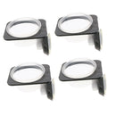 4Pcs Gecko Feeder Ledge Reptile Feeder Plastic Bowls for Reptiles Food and Water