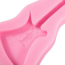 Cake Mold / Silicone Cooking Mold in the form of Guitar (Random Color)