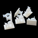 10 Pcs Random Cable Clips Adhesive Cord Management Wire Holder Organizer Clam Ew