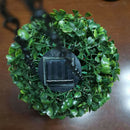 Plastic Grass Ball Solar Hanging Lights Waterproof Garden Lantern Patio Decor