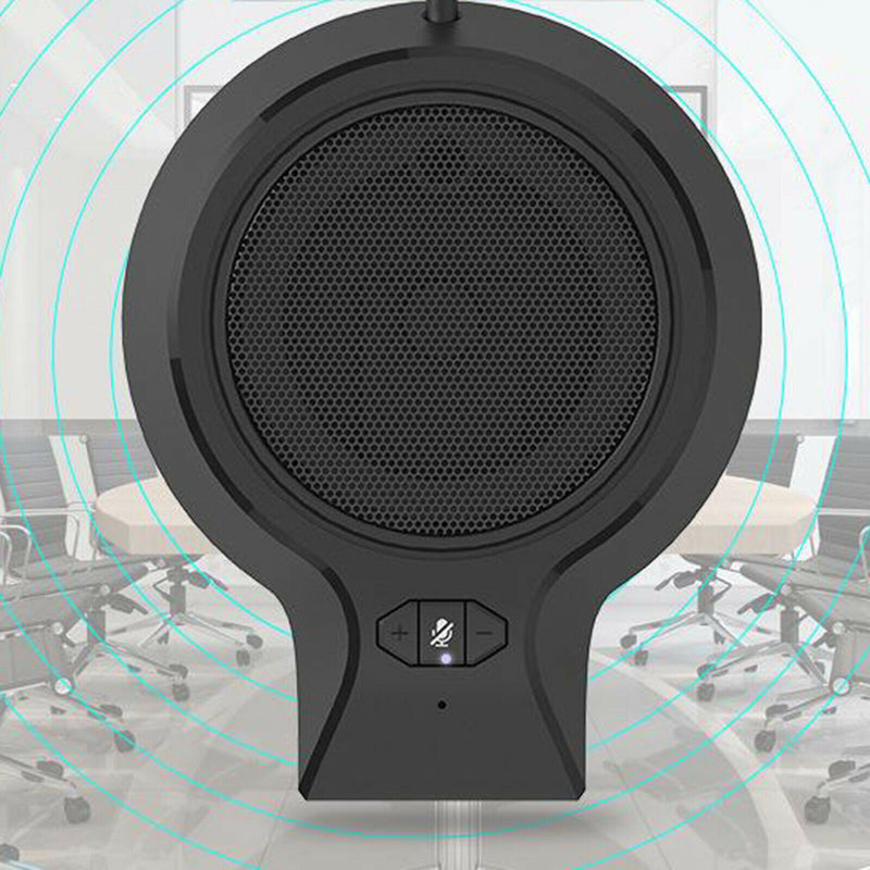 USB Conference Computer Desktop PC Microphone Stereo Speech Mic Gaming Chat