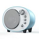 Q7 Retro Mini Bluetooth Speaker Portable Sound Loudspeaker Box (Blue) A