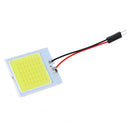 1X T10 48SMD White Panel LED Car Interior Panel Light Dome Lamp Bulb Universal