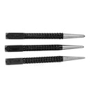 3pcs High-carbon Steel Center Punch Set 10cm Non Slip Center Punch For Allo