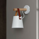 Led E27 Wall Lamp Solid Wood Wall Lamp Bedside Lamp Night Lamp Modern Nordi