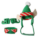 Pack of 4 Cat Santa Apparel Christmas Costume Puppy Dog Cat Hat