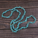 Blue Turquoise Chips Beads Loose Natural Gemstones for Jewelry Making Findings,