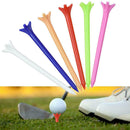 10PCS 70mm Pride Professional Tee Evolution Plastic Performance Golf Tees