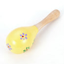 Colorful Wooden Maraca Baby Child Musical Instrument Rattle Shaker Children Toys