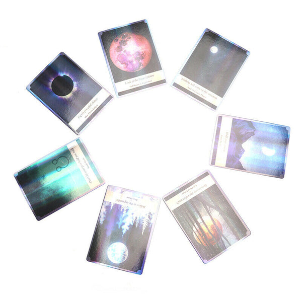 Lenormand Oracle Cards Moonology Deck Witch Mysterious Divination Lasers Car Hn