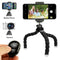 Flexible Sponge Octopus Tripod Phone Stand Holder with Remote for Smartphone