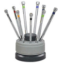 Set Of 9 Professional Watch Screwdrivers on Stand T8X2