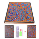 DIY Mandala Special Shaped Diamond Painting 50 Pages A5 Sketchbook Notepad