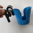 Rotatable Drink Cup Holder Antislip for Wheelchair Walker Bike Rollator Blue