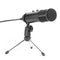 USB Wired Cardioid Microphone Streaming Studio Recording Condenser Speaker  A