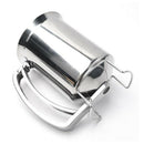 Handheld Pancake Batter Dispenser with Lid Stainless Steel Professional Bat