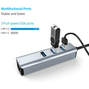 USB 30 to rj45 HUB Splitter A