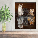 5D DIY Full Drill Diamond Painting Inverted Animal Cross Stitch Embroidery