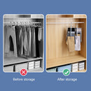 Non-Slip Multi 6 layer Hangers Blouse Coat Tops Trouser Holder Storage Rack UK