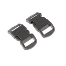 40pcs 10mm Mixed Curved Side Release Plastic Buckle for Paracord Bracelet