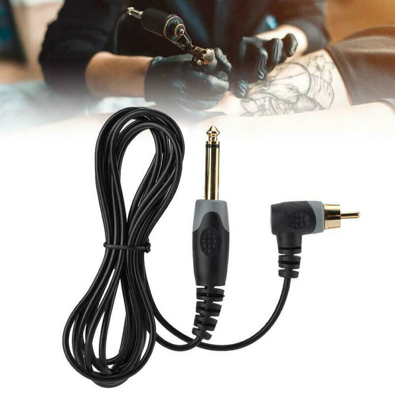 Silicone 2.25m Tattoo Clip Cord Cable RCA Line Power Supply For Tattoo Ma TSJ