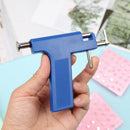 Professional Steel Ear Nose Navel Body Piercing Gun 98Pcs Studs Tool Kit Set M&O