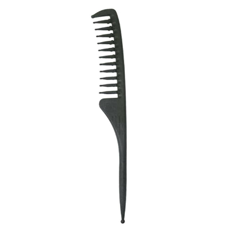 Wide Tooth Rake Comb with Tail for Curly Beach Waves Detangle Wet Hair