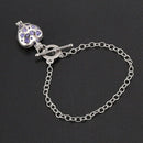 Women's Fashion Aromatherapy Essential Oil Difusser Hollow-out Heart Openab R2R3