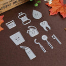 Teeth Metal Cutting Dies Stencil DIY Scrapbooking Album Paper Card Craft