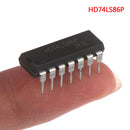 10PCS HD74LS86P DIP-14 new logic chip _MO