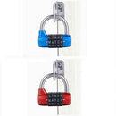 5 Letter Zinc Alloy Combination Padlock Code Password Lock Door Cabinet Dra