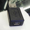 5X(USB A Male to Mini USB Female Adapter (Black) W9K1)