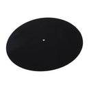 Black Wool Felt LP Vinyl Turntable Slipmat Record Pad Anti-static Anti-vibration