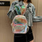 Sequins Cute Rabbit Backpack Bling Leather Women Girls School Bag (Style 1) A