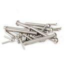 280pcs M2 304 Stainless Steel Hex Socket Button Head Cap Bolts Screws Nuts  F9K3