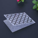 1pc Lattice Plastic Embossing Folder For Scrapbook Photo Album Card Paper