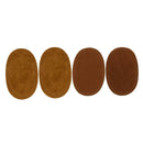 2 Colors Sew-on Oval Elbow Knee Patches DIY Repair Mending Sewing Appliques