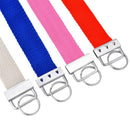 40 Piece Key Ring Hardware Keychain Bracelet Hardware with Lanyard Key Ring X1J3