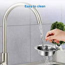 2PCS Upgrade Stainless-Steel Kitchen Sink Strainer (Hand-Held), Premium Dra