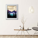 5D DIY Full Drill Diamond Painting Mountain River Cross Stitch Embroidery