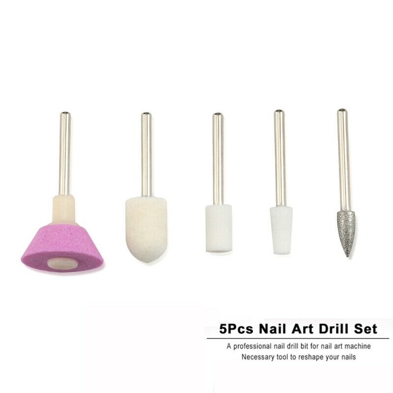 New 5 In 1 Nail Trimming Kit Electric Salon Shaper Manicure Pedicure Kit I3Z4