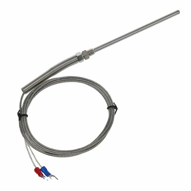 0-400C 100mm x 5mm Probe J-TT Type Thermocouple Temperature Sensor