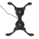 Portable Collapsible Laptop Cooler USB Dual Fan Cooling Pad for Notebook PC A