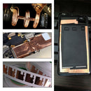 2 Pcs Guitar Copper Foil Tape Single Conductive Adhesive Sheet 30x22.5cm