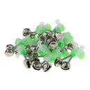 20Pcs Rod Tip Rings Fish Bite Alarm Bells Easy Clip On Rod Fishing Accessory