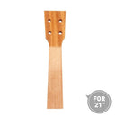 21inch Ukulele Guitar Neck Unfinished for Luthiers Guitar Lovers DIY Supplies