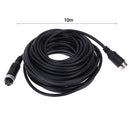 10M Male to Female 4 Pin Video Power Extension Cable Cord for Auto Car Bus