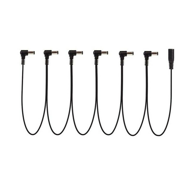 Electric Guitar Effect Pedal Daisy Chain Power Supply Cable 9V DC 1A Multi-